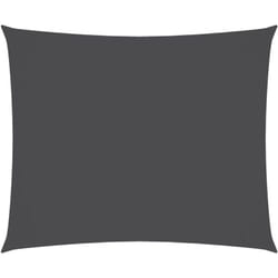 Vidaxl - Voile de parasol Tissu Oxford rectangulaire 4x5 m Anthracite
