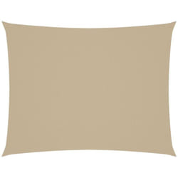 Voile de parasol tissu oxford rectangulaire 2x3 m beige - Vidaxl