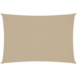 Vidaxl - Voile de parasol Tissu Oxford rectangulaire 3x5 m Beige