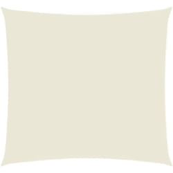 Vidaxl - Voile de parasol tissu oxford carré 5x5 m crème