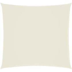 Voile de parasol tissu oxford carré 7x7 m crème vidaXL
