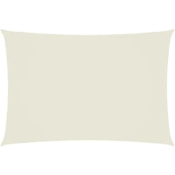 Vidaxl - Voile de parasol tissu oxford rectangulaire 2,5x4,5 m crème