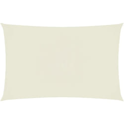 Vidaxl - Voile de parasol Tissu Oxford rectangulaire 4x7 m Crème
