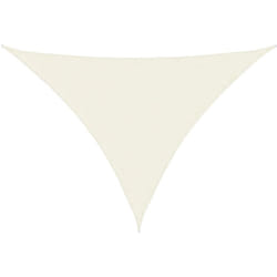 Vidaxl - Voile de parasol Tissu Oxford triangulaire 5x7x7 m Crème