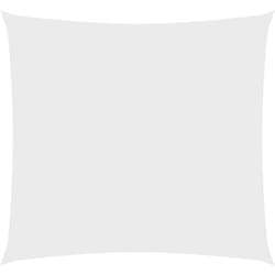 Vidaxl - Voile de parasol Tissu Oxford carré 5x5 m Blanc