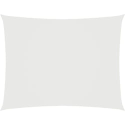 Voile de parasol tissu oxford rectangulaire 3x5 m blanc Vidaxl