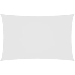 Vidaxl - Voile de parasol tissu oxford rectangulaire 6x8 m blanc