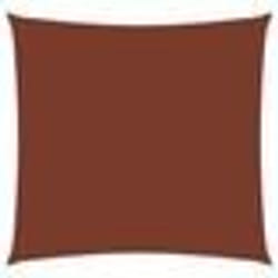 vidaXL Voile de parasol tissu oxford carré 6x6 m terre cuite - TU