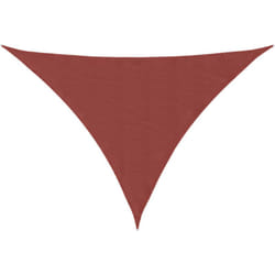 Voile de parasol tissu oxford triangulaire 4x4x5,8m terre cuite Vidaxl