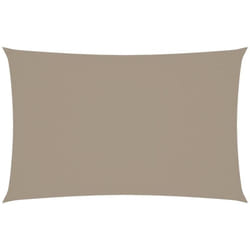 Vidaxl - Voile de parasol tissu oxford rectangulaire 2x5 m taupe