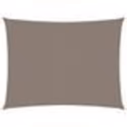 vidaXL Voile de parasol tissu oxford rectangulaire 5x7 m taupe