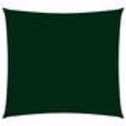 vidaXL Voile de parasol tissu oxford carré 5x5 m vert foncé