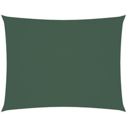 Vidaxl - Voile de parasol tissu oxford rectangulaire 3x4,5 m vert foncé