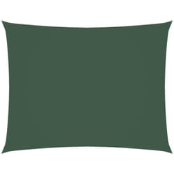 Vidaxl - Voile de parasol tissu oxford rectangulaire 3x6 m vert foncé