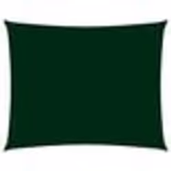 vidaXL Voile de parasol tissu oxford rectangulaire 4x5 m vert foncé
