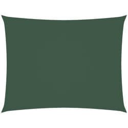 Vidaxl - Voile de parasol tissu oxford rectangulaire 6x8 m vert foncé