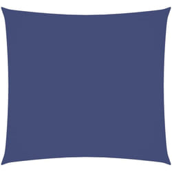 Voile de parasol tissu oxford carré 2x2 m bleu - Vidaxl