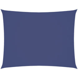 Voile de parasol tissu oxford rectangulaire 2x3,5 m bleu Vidaxl