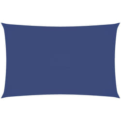 Voile de parasol tissu oxford rectangulaire 2,5x5 m bleu Vidaxl