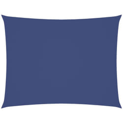 Voile de parasol tissu oxford rectangulaire 3,5x5 m bleu Vidaxl