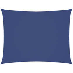 Voile de parasol tissu oxford rectangulaire 5x6 m bleu Vidaxl