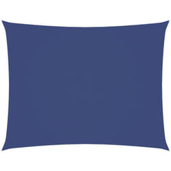 Vidaxl - Voile de parasol tissu oxford rectangulaire 6x8 m bleu