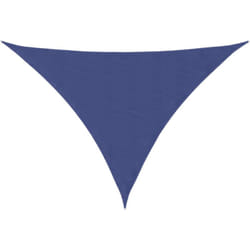 Voile de parasol tissu oxford triangulaire 4x4x5,8 m bleu Vidaxl