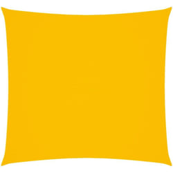 Voile de parasol tissu oxford carré 2x2 m jaune Vidaxl