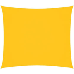 Voile de parasol tissu oxford rectangulaire 2x2,5 m jaune Vidaxl