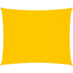 Voile de parasol tissu oxford rectangulaire 2,5x4,5 m jaune Vidaxl
