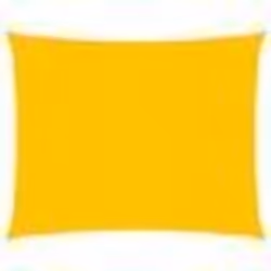 vidaXL Voile de parasol tissu oxford rectangulaire 5x6 m jaune