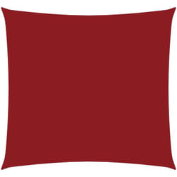 Vidaxl - Voile de parasol Tissu Oxford carré 2,5x2,5 m rouge