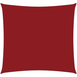 Vidaxl - Voile de parasol tissu oxford carré 4,5x4,5 m rouge
