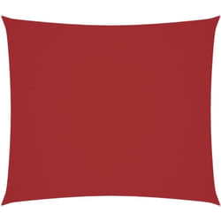 Voile de parasol tissu oxford rectangulaire 2,5x3 m rouge Vidaxl