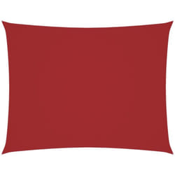 Vidaxl - Voile de parasol tissu oxford rectangulaire 3,5x5 m rouge