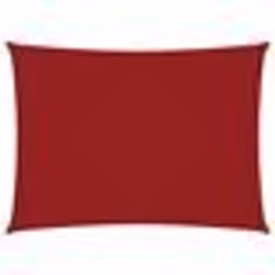 vidaXL Voile de parasol tissu oxford rectangulaire 5x7 m rouge