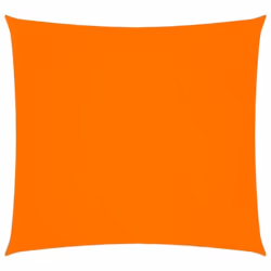 vidaXL Voile de parasol tissu oxford carré 2,5x2,5 m orange