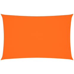Voile de parasol tissu oxford rectangulaire 2x4,5 m orange Vidaxl