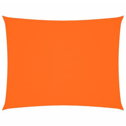 Voile de parasol tissu oxford rectangulaire 2,5x4 m orange vidaXL