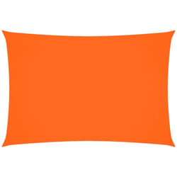 Voile de parasol tissu oxford rectangulaire 2,5x4,5 m orange Vidaxl