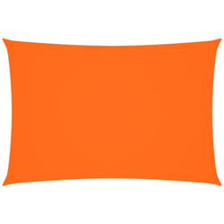 Voile de parasol tissu oxford rectangulaire 3x5 m orange Vidaxl