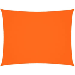 Voile de parasol tissu oxford rectangulaire 5x6 m orange Vidaxl