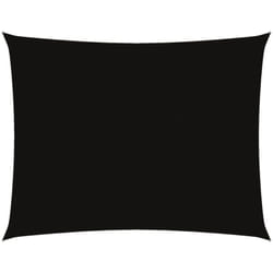Vidaxl - Voile de parasol tissu oxford rectangulaire 3x4 m noir