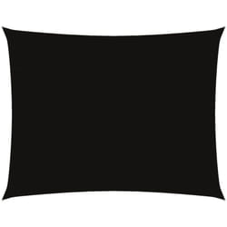 Vidaxl - Voile de parasol tissu oxford rectangulaire 3x6 m noir