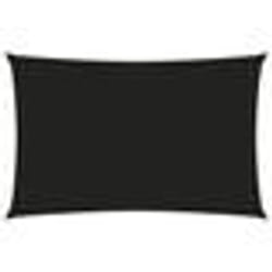 vidaXL Voile de parasol tissu oxford rectangulaire 5x8 m noir