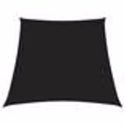 vidaXL Voile de parasol Tissu Oxford trapèze 3/4x3 m Noir - TU