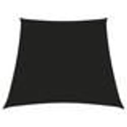 vidaXL Voile de parasol Tissu Oxford trapèze 3/4x3 m Noir - TU