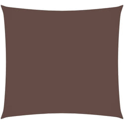Vidaxl - Voile de parasol tissu oxford carré 2,5x2,5 m marron