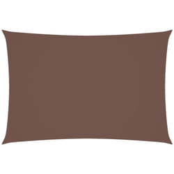 Vidaxl - Voile de parasol tissu oxford rectangulaire 3x5 m marron
