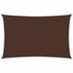vidaXL Voile de parasol tissu oxford rectangulaire 4x7 m marron - TU